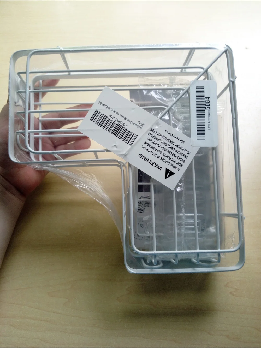 Corner Shower Caddy Organizer - White